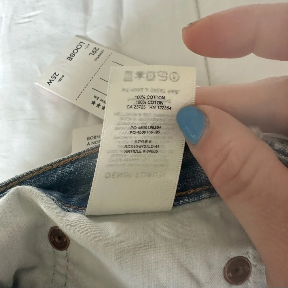 Aritzia Denim Forum The Joni High Rise Loose Jeans - Picture 13 of 16